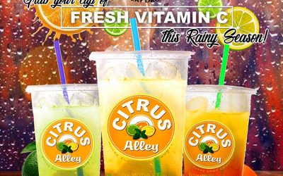 Grab your cup of FRESH VITAMIN C this Rainy Season