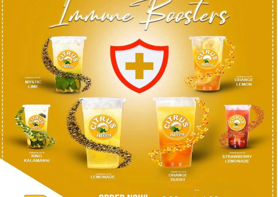 CITRUS ALLEY IMMUNE BOOSTERS!